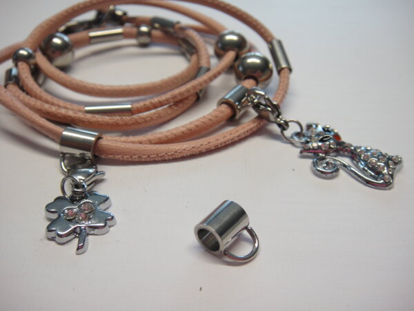 Anhängeröse, Edelstahl, Anhänger und Öse 6mm, 4,5mm (K7/C8-7)