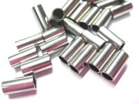 Edelstahl-Hülsen, Di: 2,2mm, Da: 3mm, Länge: 6 und 10mm  (K/2-A4+A5)