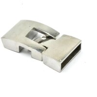 XL Knebelverschluss Edelstahl, innen: 14 x 3,6mm  (K9-C3)