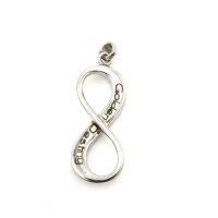Unendlichkeit  Infinty Symbol  Anhänger längs für  Pferdehaarschmuck