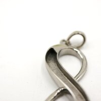 Unendlichkeit  Infinty Symbol  Anhänger längs für  Pferdehaarschmuck
