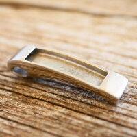 modernes Schmuckset für Pferdehaar zum Einlegen, Pferdehaarschmuck, Edelstahl