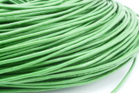 Lederschnur 1,5mm Mai-grün Material, Lederband, 2 Meter