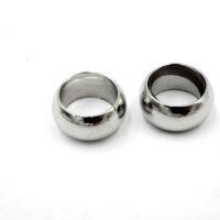 geschlossener Edelstahl Ring, Öse, 10x2,6mm - innen:...