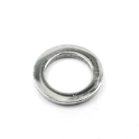 runde Scheibe Edelstahl Ring, 9mm  innen: 6mm (K/32/A5