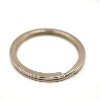 1 ST  Schlüsselring, Edelstahl, 30x2,8 mm Splitring...