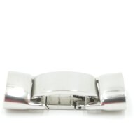 eleganter Verschluss Edelstahl mit Federhaken,13,5x6mm...