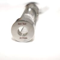 Sanduhr-Anhänger mit Gravur, Mini Urne &...