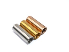 Magnetverschluss gerade Hülse, Innen: 4 mm, Edelstahl (K9-B4)