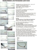 Fädelgarn, Fädelseide, 100% Seide, dicke Perlseide (K27/C3)