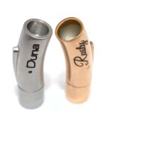 Schnappverschluß, Innen: 6mm, in rosé, Natur, golden, schwarz, Edelstahl mit Gravuroption (K/33-D5-8