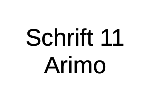 Schrift 11