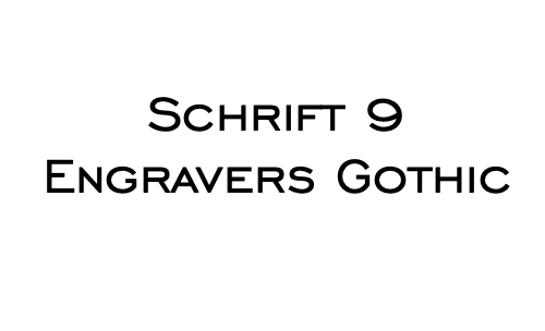 Schrift 9